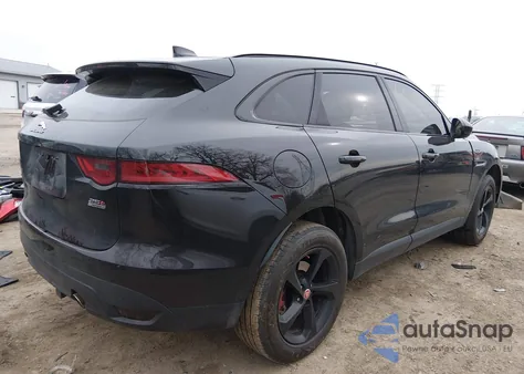2018 Jaguar F-Pace 25T Premium z USA, uszkodzony, nr VIN SADCJ2FX9JA321948